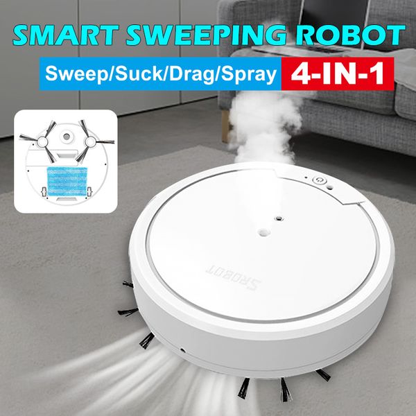 4-in-1 household automatic sweeping robot vacuum spray sweeping disinfection humidification rechargeable dry wet vacuum cleaner
4-in-1 household automatic sweeping robot vacuum spray sweeping disinfection humidification rechargeable dry wet vacuum cleaner