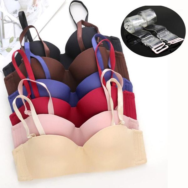 prom dress women's seamless strapless bra party push up bras wedding girl bralette underwire underwear a b c cup1, Red;black
prom dress women's seamless strapless bra party push up bras wedding girl bralette underwire underwear a b c cup1, Red;black