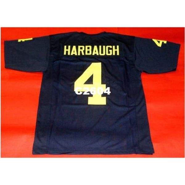 2604 custom #4 jim harbaugh custom michigan wolverines college jersey size s-4xl or custom any name or number jersey, Black
2604 custom #4 jim harbaugh custom michigan wolverines college jersey size s-4xl or custom any name or number jersey, Black