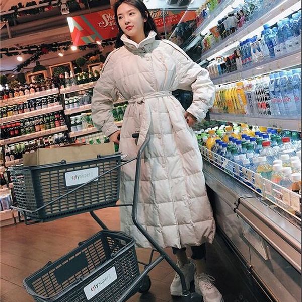 2021 new parka casual outwear female long white coat down winter jackets 9tia, Black
2021 new parka casual outwear female long white coat down winter jackets 9tia, Black