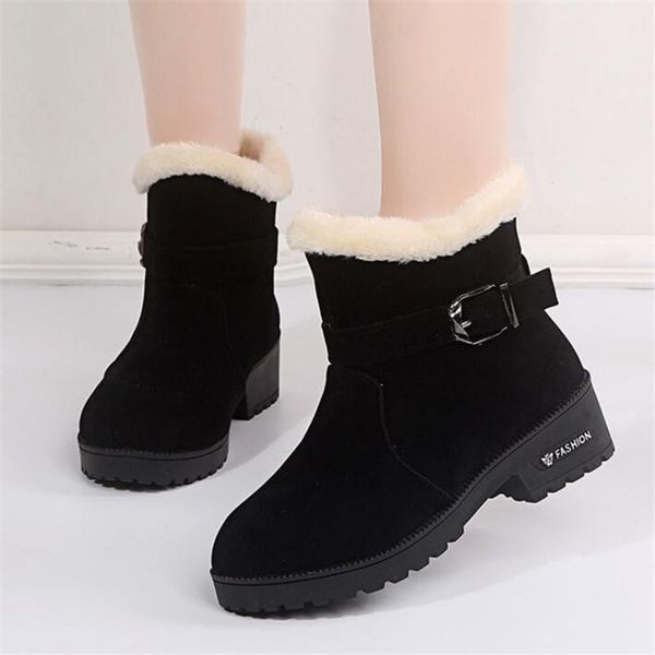 boots women waterproof snow female plush winter warm ankle botas mujer shoes woman plus size 46 f295, Black
boots women waterproof snow female plush winter warm ankle botas mujer shoes woman plus size 46 f295, Black