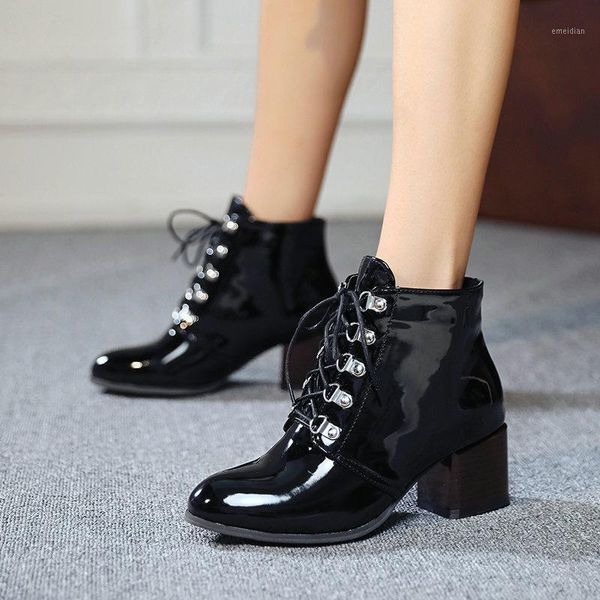 deat 2020 new spring autumn fashion casual high-heeled thick heel round head leather single shoes women short boots sf4441, Black
deat 2020 new spring autumn fashion casual high-heeled thick heel round head leather single shoes women short boots sf4441, Black