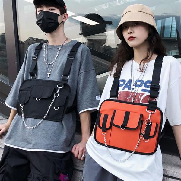 2019 women men hip hop tactical waterproof black bullet tool streetwear bags with chest bag rig street vest waist pack 199
2019 women men hip hop tactical waterproof black bullet tool streetwear bags with chest bag rig street vest waist pack 199
