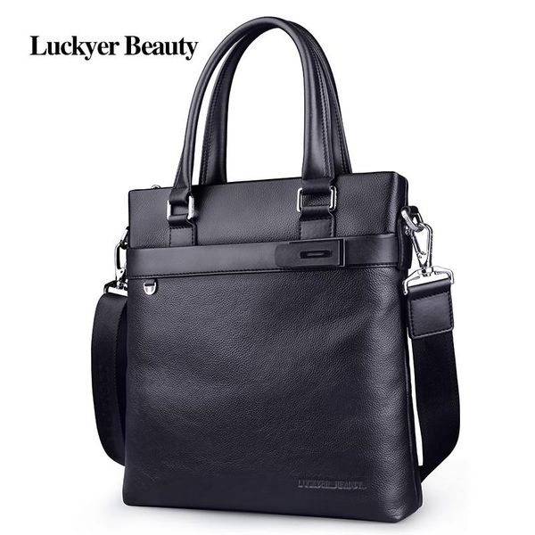 luckyer beauty men bag briefcase leather a4 bag messenger handbag purses jobs genuine leather
luckyer beauty men bag briefcase leather a4 bag messenger handbag purses jobs genuine leather
