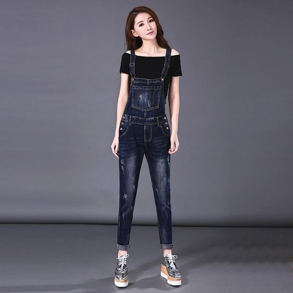 women's jeans overalls women chic plus size denim pants cuff pleated vintage ladies ankle-length trousers spring autumn girl 0096, Blue
women's jeans overalls women chic plus size denim pants cuff pleated vintage ladies ankle-length trousers spring autumn girl 0096, Blue