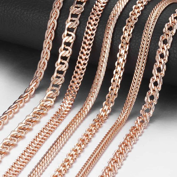 fashion necklace for women men 585 rose gold venitian curb snail foxtail link chains necklace fashion jewelry 50cm 60cm cnn1, Silver
fashion necklace for women men 585 rose gold venitian curb snail foxtail link chains necklace fashion jewelry 50cm 60cm cnn1, Silver