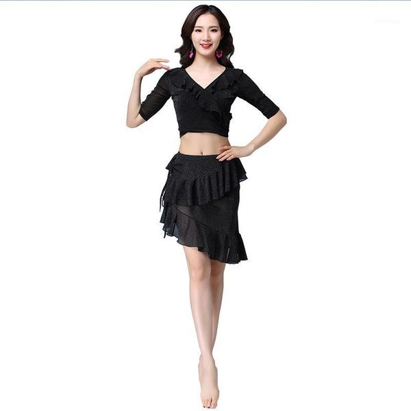 stage wear belly dance shoulder skirt practice clothes set costume women bellydance professional oriental clothes1, Black;red
stage wear belly dance shoulder skirt practice clothes set costume women bellydance professional oriental clothes1, Black;red