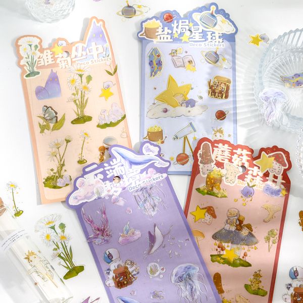 1pcs bronzing kawaii stickers aesthetic stationery decorative notebook scrapbooking material bullet journal supplies diary album
1pcs bronzing kawaii stickers aesthetic stationery decorative notebook scrapbooking material bullet journal supplies diary album