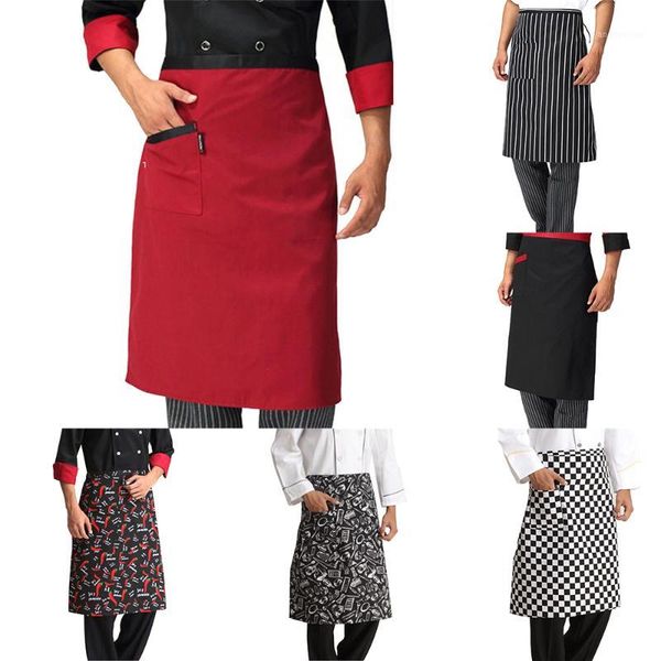aprons soft apron adjustable half body male striped el restaurant chef waiter customized short kitchen cook1
aprons soft apron adjustable half body male striped el restaurant chef waiter customized short kitchen cook1