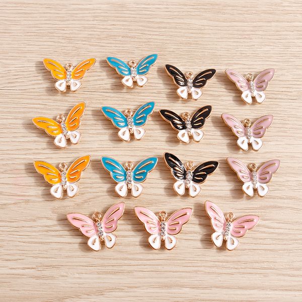 10pcs 26*18mm 5 colors enamel butterfly charms for making pendants necklaces drop earrings diy jewelry findings accessories, Bronze;silver
10pcs 26*18mm 5 colors enamel butterfly charms for making pendants necklaces drop earrings diy jewelry findings accessories, Bronze;silver