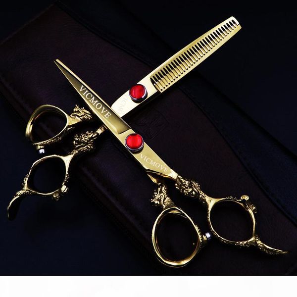 japan 6 inch professional hairdressing scissors set hair scissors cutting +thinning barber shears kit salon tools
japan 6 inch professional hairdressing scissors set hair scissors cutting +thinning barber shears kit salon tools