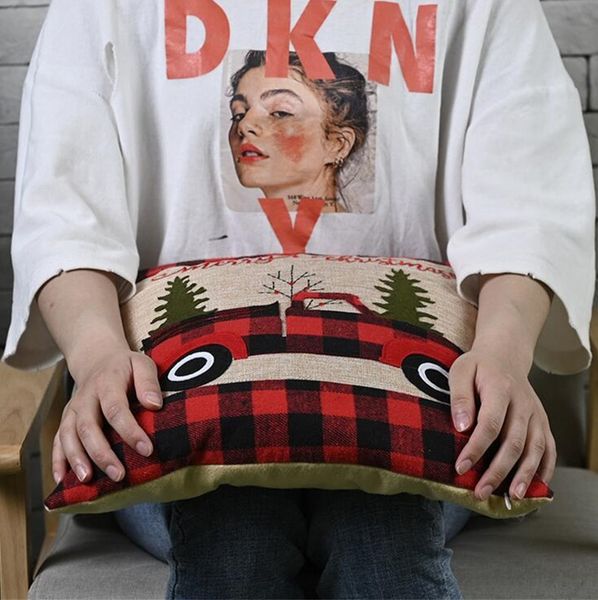 42*42cm christmas pillow case sofa car throw cushion cover xmas tree red black plaid pillow covers red car trucker pillowcases cz110203
42*42cm christmas pillow case sofa car throw cushion cover xmas tree red black plaid pillow covers red car trucker pillowcases cz110203