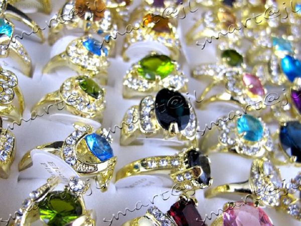 25factory/lot wholesale lots fashion mixed jewellery ring new craft oversize zircon gold shinny alloy rings, Golden;silver
25factory/lot wholesale lots fashion mixed jewellery ring new craft oversize zircon gold shinny alloy rings, Golden;silver