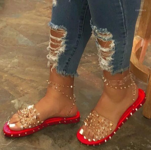 summer women jelly rivet flats heel platform peep toe slides fashion casual outdoor beach ladies sandals shoes zapatos de mujer1, Black
summer women jelly rivet flats heel platform peep toe slides fashion casual outdoor beach ladies sandals shoes zapatos de mujer1, Black
