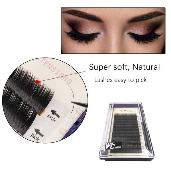 shidishangpin 12 rows individual eyelash extension 0.15 mm mink lash extension 8-13 mm eyelashes maquiagem cilios for profession wmtcnv
shidishangpin 12 rows individual eyelash extension 0.15 mm mink lash extension 8-13 mm eyelashes maquiagem cilios for profession wmtcnv