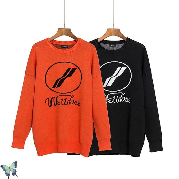 men's sweaters autumn winter welldone simple classic sweater men women loose well done pullover sweatshirt fast, White;black
men's sweaters autumn winter welldone simple classic sweater men women loose well done pullover sweatshirt fast, White;black