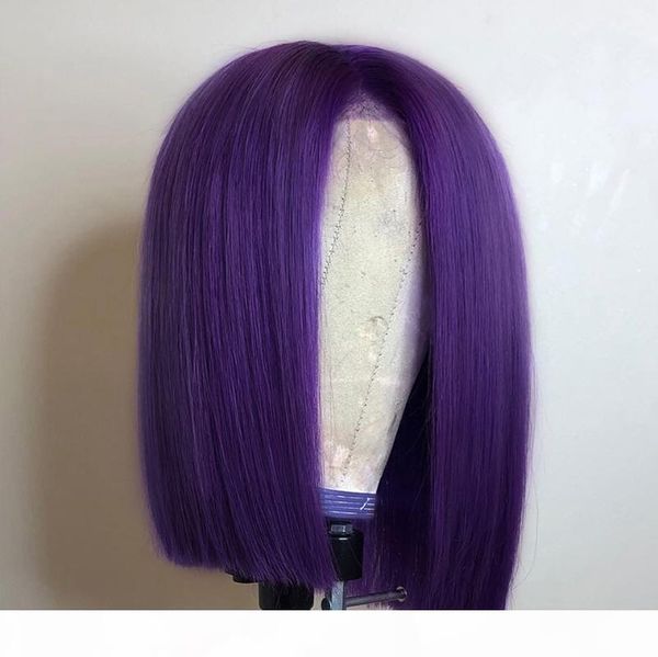 purple human hair wigs lace front wigs brazilian straight colored human hair straight remy short bob ombre for black women, Black;brown
purple human hair wigs lace front wigs brazilian straight colored human hair straight remy short bob ombre for black women, Black;brown