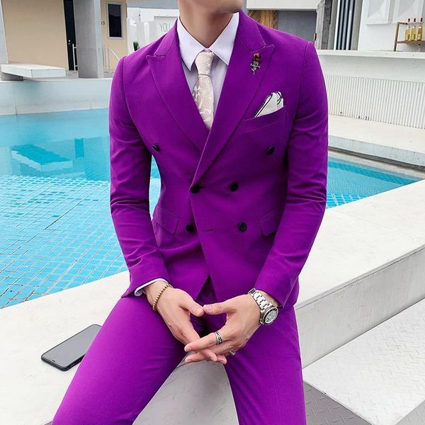 suit male korean version of the slim fit small suit coat vocational stylist double-breasted three-piece1, White;black
suit male korean version of the slim fit small suit coat vocational stylist double-breasted three-piece1, White;black
