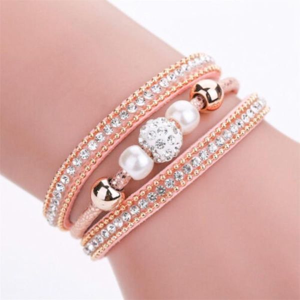 fashion bohemian fashion women multilayer faux pearl bead rhinestone wrist bracelet jewelry gift woman's accesories, Black
fashion bohemian fashion women multilayer faux pearl bead rhinestone wrist bracelet jewelry gift woman's accesories, Black