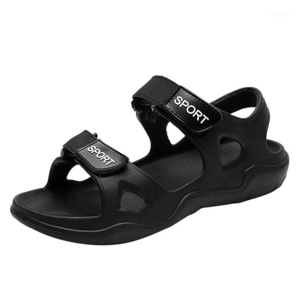 2020 new black casual men's beach solid hook hollow casual breathable flat sandals men's comfortable lightweight sandals1
2020 new black casual men's beach solid hook hollow casual breathable flat sandals men's comfortable lightweight sandals1