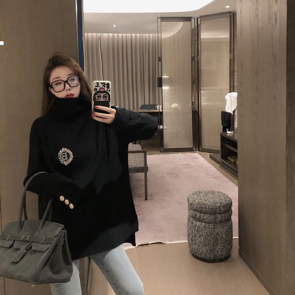 knit 2021 new shirt a turtleneck woman autumn winter designer luxury jersey streetwear clothes l637 xnve, White;black
knit 2021 new shirt a turtleneck woman autumn winter designer luxury jersey streetwear clothes l637 xnve, White;black