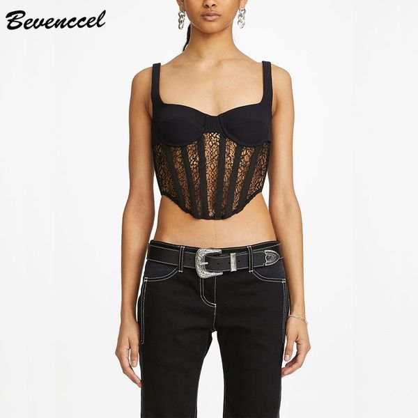 bevenccel 2020 new women lace patchwork hollow out bodycon bandage tank women, White
bevenccel 2020 new women lace patchwork hollow out bodycon bandage tank women, White
