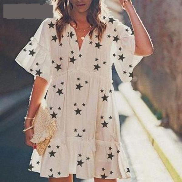 women's 2020 star print v-neck bell sleeve mini dress women's 2020 star miniskirt miniskirt print v-neck bell sleeve mini dress w3, Black;gray
women's 2020 star print v-neck bell sleeve mini dress women's 2020 star miniskirt miniskirt print v-neck bell sleeve mini dress w3, Black;gray