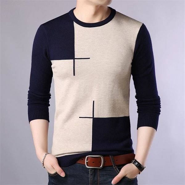 2019 new fall fashion casual men's sweater o-neck slim knit men's sweater pullover men's handle -3xl, White;black
2019 new fall fashion casual men's sweater o-neck slim knit men's sweater pullover men's handle -3xl, White;black