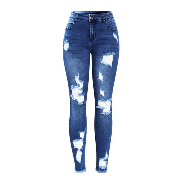 catonatoz 2127 woman fashion ripped jeans ladies cotton stretchy denim pants trousers jeans for women, Blue
catonatoz 2127 woman fashion ripped jeans ladies cotton stretchy denim pants trousers jeans for women, Blue