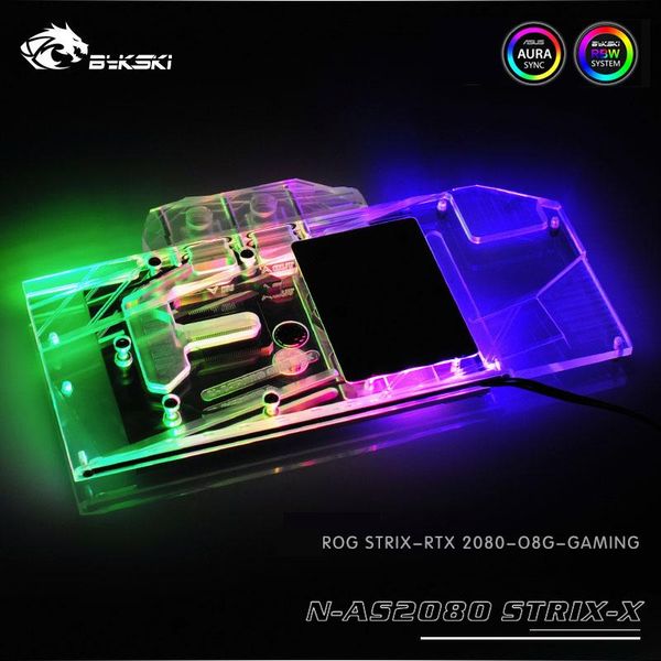 bykski gpu water block use for asus rog strix rtx2080 oc/2080-o8g-gaming/rtx 2070 super/ rtx2080s/ compatible original backplate
bykski gpu water block use for asus rog strix rtx2080 oc/2080-o8g-gaming/rtx 2070 super/ rtx2080s/ compatible original backplate