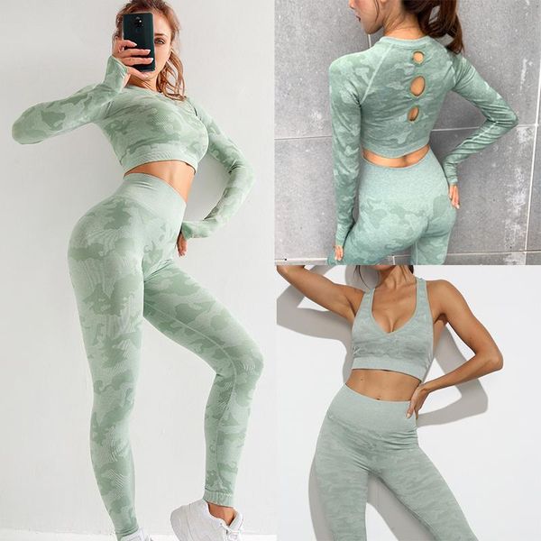 camo seamless yoga set women fitness clothing sportswear high waist gym leggings tights workout bra 2 piece sport suit kg-344, White;red
camo seamless yoga set women fitness clothing sportswear high waist gym leggings tights workout bra 2 piece sport suit kg-344, White;red