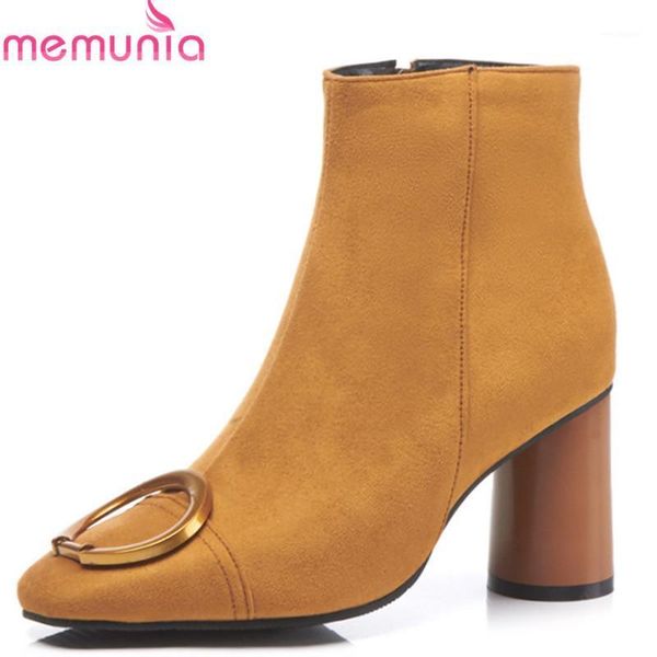 memunia 2020 ankle boots for women flock autumn winter high heels boots simple zipper fashion dress shoes woman black1, Black
memunia 2020 ankle boots for women flock autumn winter high heels boots simple zipper fashion dress shoes woman black1, Black