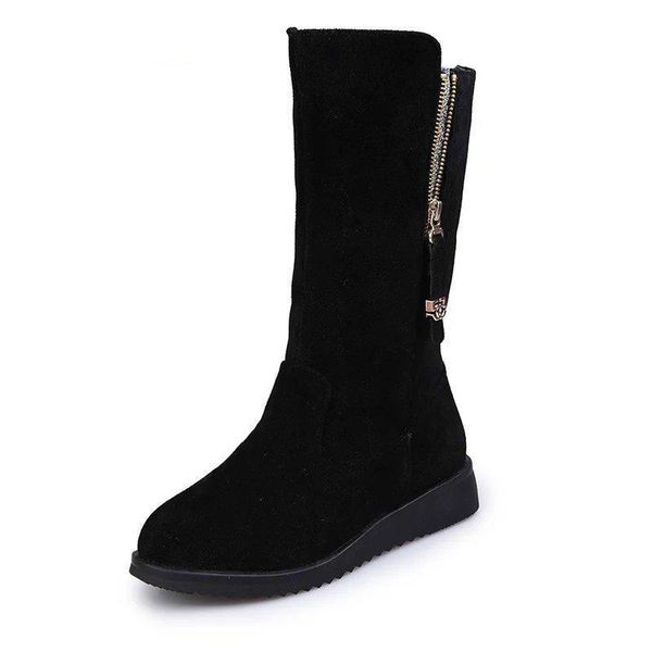 new winter warm fur knee high boots women knight boots low heels side zipper female black large size 35-44 mid-calf botas
new winter warm fur knee high boots women knight boots low heels side zipper female black large size 35-44 mid-calf botas