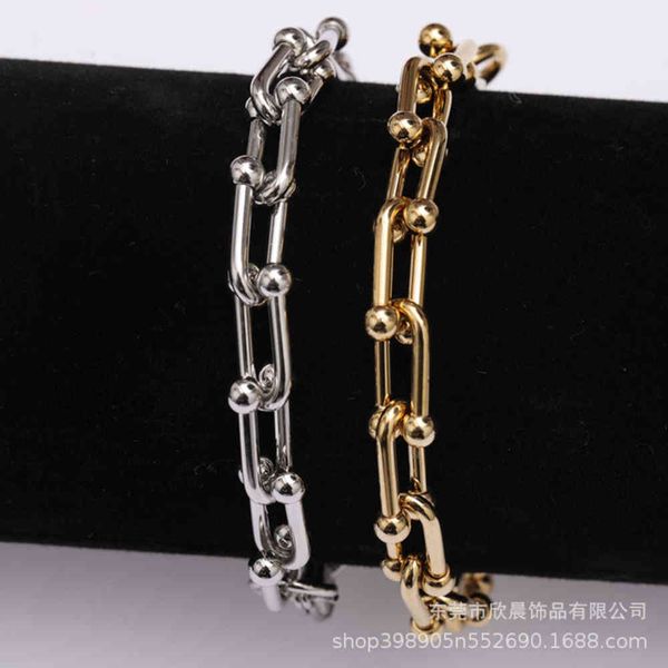 bracelet hip hop u-shaped doudou bracelet female new men's fashion ins street do old hand jewelry, Golden;silver
bracelet hip hop u-shaped doudou bracelet female new men's fashion ins street do old hand jewelry, Golden;silver