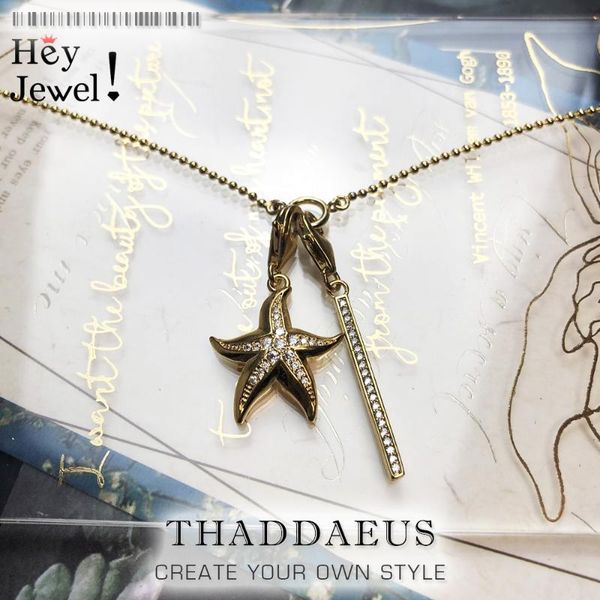 chains charm necklace golden starfish, 2021 spring brand fashion jewelry europe 925 sterling silver bijoux gift for women girls
chains charm necklace golden starfish, 2021 spring brand fashion jewelry europe 925 sterling silver bijoux gift for women girls