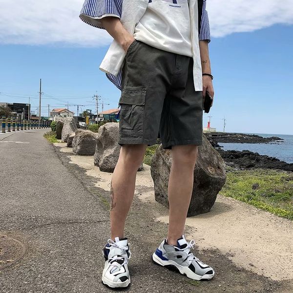 summer work wear men's casual five point pants men's multi pocket trend studentsloose straight work clothes shorts and shorts pant, Blue
summer work wear men's casual five point pants men's multi pocket trend studentsloose straight work clothes shorts and shorts pant, Blue