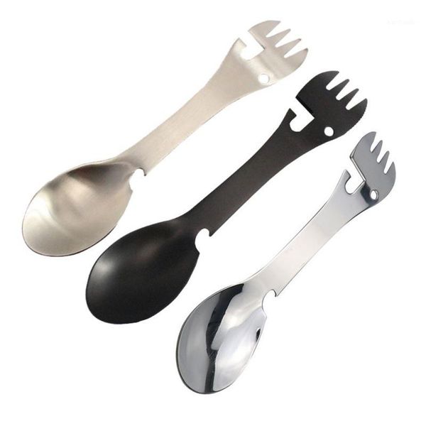 camp kitchen multifunctional camping tool stainless steel cookware spoon fork bottle opener portable durable muiti flatware outdoor tools1
camp kitchen multifunctional camping tool stainless steel cookware spoon fork bottle opener portable durable muiti flatware outdoor tools1