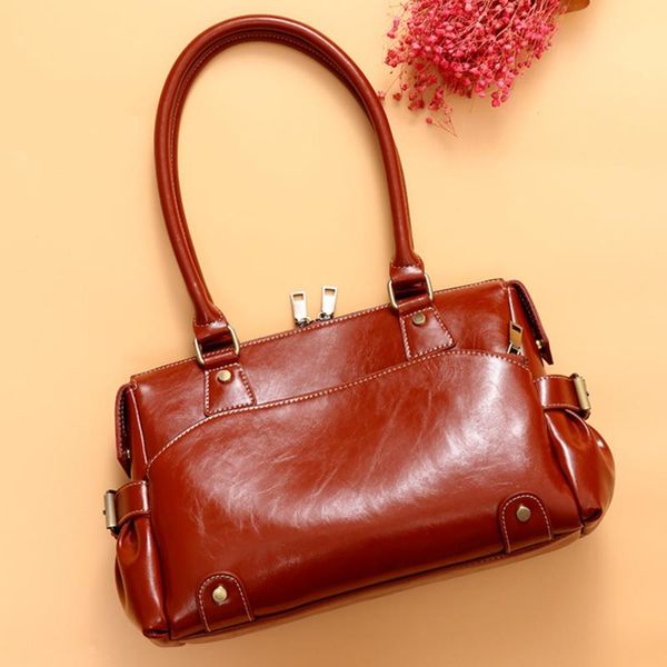burminsa chic boston genuine leather handbags women big multi-pocket tote bags vintage oil wax leather female shoulder bags 2020
burminsa chic boston genuine leather handbags women big multi-pocket tote bags vintage oil wax leather female shoulder bags 2020