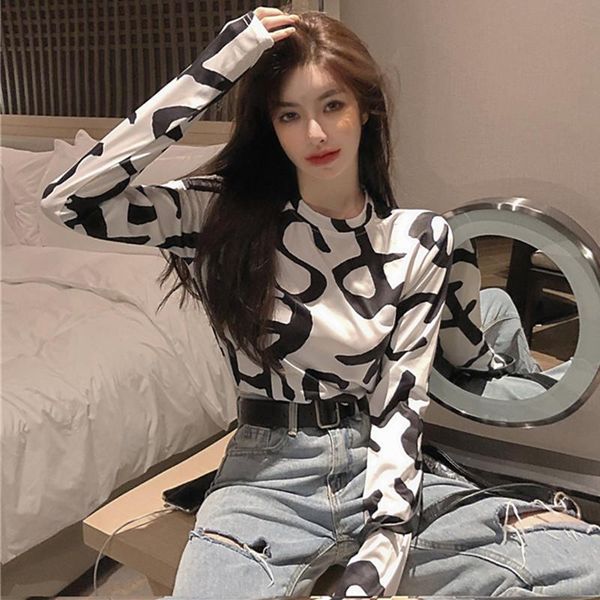slim fit crew neck long sleeve autumn new style korean-style fashion t-shirt, White
slim fit crew neck long sleeve autumn new style korean-style fashion t-shirt, White