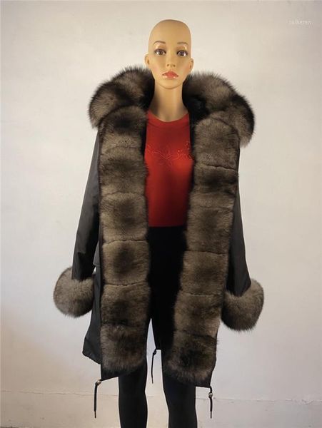 kejinyuan women's clothing parker fur big real fur collar park detachable faux lining1, Black
kejinyuan women's clothing parker fur big real fur collar park detachable faux lining1, Black