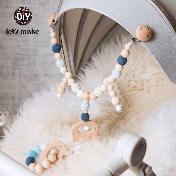 let's make wood teether baby bed hanging rattles toy make noise bird elephant shape crochet beads bracelet pram clip baby rattle q1110
let's make wood teether baby bed hanging rattles toy make noise bird elephant shape crochet beads bracelet pram clip baby rattle q1110