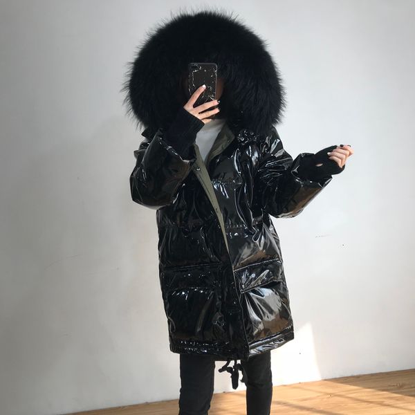 raccoon winter coat real paka long duck feather
raccoon winter coat real paka long duck feather