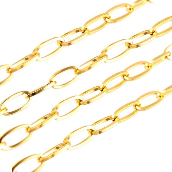 stainless steel oval unique men's chain egg necklace sell in meter no clasp silver/gold color 6mm width square line male jewelry
stainless steel oval unique men's chain egg necklace sell in meter no clasp silver/gold color 6mm width square line male jewelry