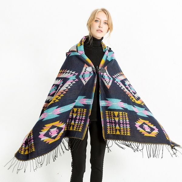 mingjiebihuo new european and american folk style cape air conditioning shawl travel scarf woman gilrs autumn and winter fashion 201103, Blue;gray
mingjiebihuo new european and american folk style cape air conditioning shawl travel scarf woman gilrs autumn and winter fashion 201103, Blue;gray