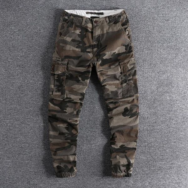 2020 new style american fashion camouflage youth leggings overalls retro versatile men's casual pants trouser 0664, Black
2020 new style american fashion camouflage youth leggings overalls retro versatile men's casual pants trouser 0664, Black