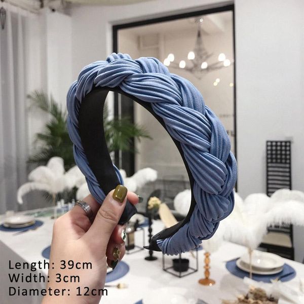 weave braid headband wide side autumn winter headwear fashion hairband for women cross knot hair hoop bezel hair accessories h wmtbgt, Black;brown
weave braid headband wide side autumn winter headwear fashion hairband for women cross knot hair hoop bezel hair accessories h wmtbgt, Black;brown