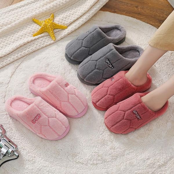 slippers winter women warm home shoe plush couples non-slip floor house soft indoor shoes for man slides, Black
slippers winter women warm home shoe plush couples non-slip floor house soft indoor shoes for man slides, Black