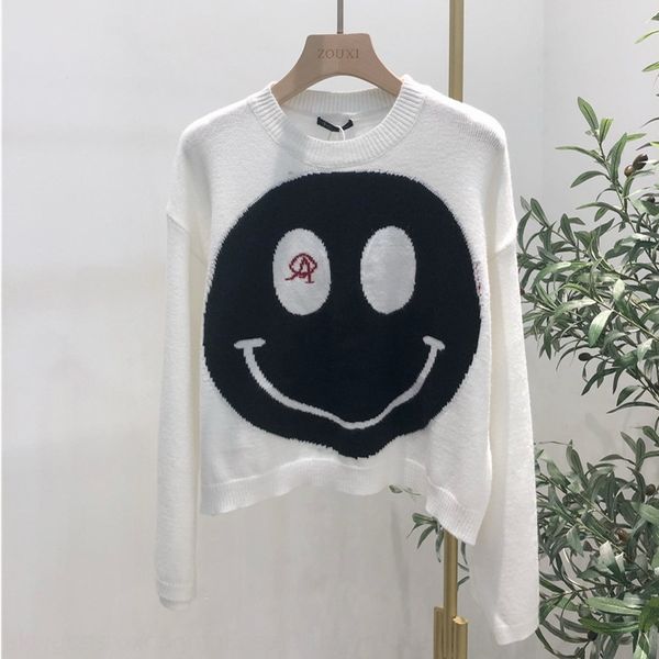 xiaohuasu's new design in sweater sweaterautumn 2020 round neck smiling face sweater for women's autumn 2020 new style is relaxed, White;black
xiaohuasu's new design in sweater sweaterautumn 2020 round neck smiling face sweater for women's autumn 2020 new style is relaxed, White;black