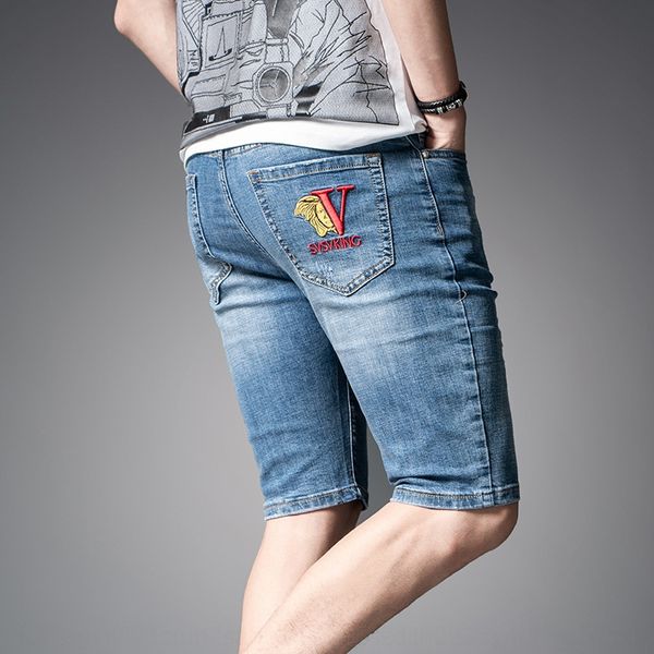denim men's shorts mid-length nine nine embroidery ankle-length pants fashion brand summer men's fashion embroidery stretch korean, Blue
denim men's shorts mid-length nine nine embroidery ankle-length pants fashion brand summer men's fashion embroidery stretch korean, Blue