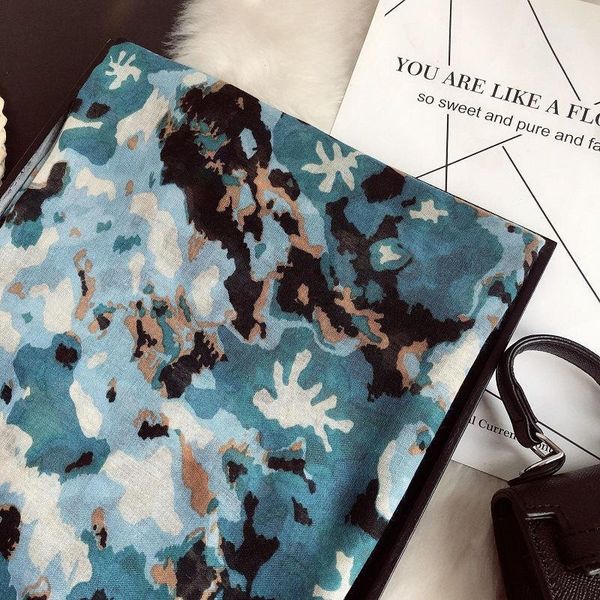 scarves royalmaybe 2021 spring/summer cotton scarf rural girl printed ink floral sunscreen beach towel scarfs for ladies1, Blue;gray
scarves royalmaybe 2021 spring/summer cotton scarf rural girl printed ink floral sunscreen beach towel scarfs for ladies1, Blue;gray